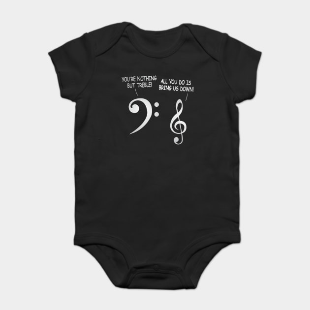 Nothing But Treble Baby Bodysuit by Snowed In